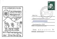 Bundeswehr Poststellenstempel 7