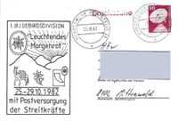 Bundeswehr Poststellenstempel 26